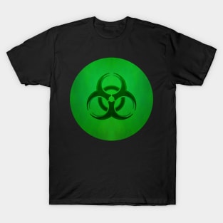 Green Poison Gas Biohazard T-Shirt